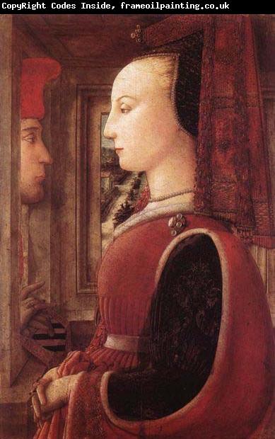 Fra Filippo Lippi Portrait of a Man and Woman at a Casement